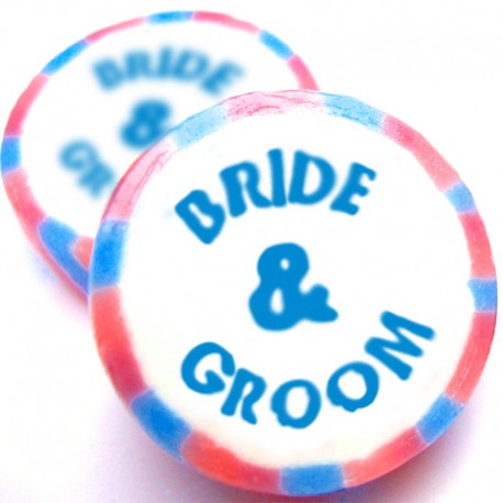 Bride and Groom Rock Sweets